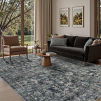 Rugxara 5x7 Area Rugs for Living Room Bedroom, Vintage Retro Boho Rug, Non Slip - Image 3