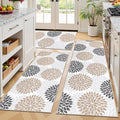 Ileading Boho Kitchen Rugs Sets 3 Piece by Ileading