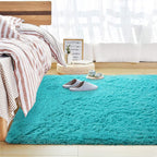 Andecor Soft Fluffy Bedroom Rugs, 5 x 8 Feet Indoor Shaggy Plush Area Rug - Image 9
