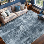 5x7 Ft Area Rugs for Living Room, Soft Non-Slip Washable Rugs Modern Abstract by Cuzwlovita