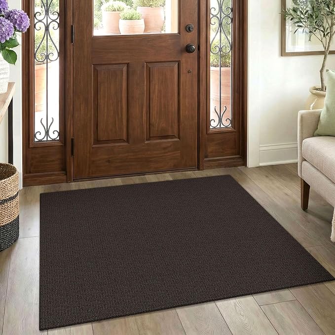 EARTHALL Washable Area Rug 3x4 Ft Non Slip Rugs by EARTHALL