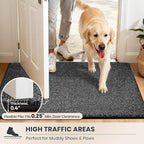 PURRUGS Easy Care Area Rug 4ft x 6ft, Non-Slip Machine Washable Entryway Rug - Image 6