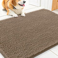 Smiry Dog Door Mat for Muddy Paws 30x20, Absorbent Dirt Trapper, Non-Slip by Smiry