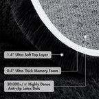 5x8 Ft Extra Large Shag Rugs for Living Room, Ultra Soft Fluffy Furry Area Rugs - Image 8