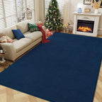 Amearea Large Modern Area Rugs for Bedroom Living Room, 5x8 Feet Navy Blue - Image 6