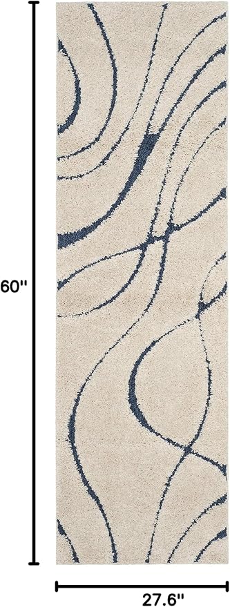 SAFAVIEH Florida Shag Collection Accent Rug - Image 8