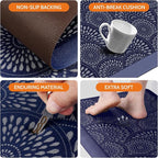 Mattitude 4/5 Inch Kitchen Mat, 20x34in Heavy Duty Ergonomic Comfort Foam - Image 4