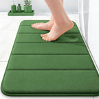 OLANLY Memory Foam Bath Mat 35x16, Super Soft Absorbent Bathroom Rugs, Quick Dry by OLANLY