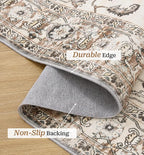 befbee 9x12 Area Rugs for Living Room, Ultra-Thin Washable Rug, Non-Slip - Image 3
