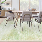 Area Rugs 8x10 Living Room: Washable Rug Modern Abstract Large Rugs Soft Non - Image 3