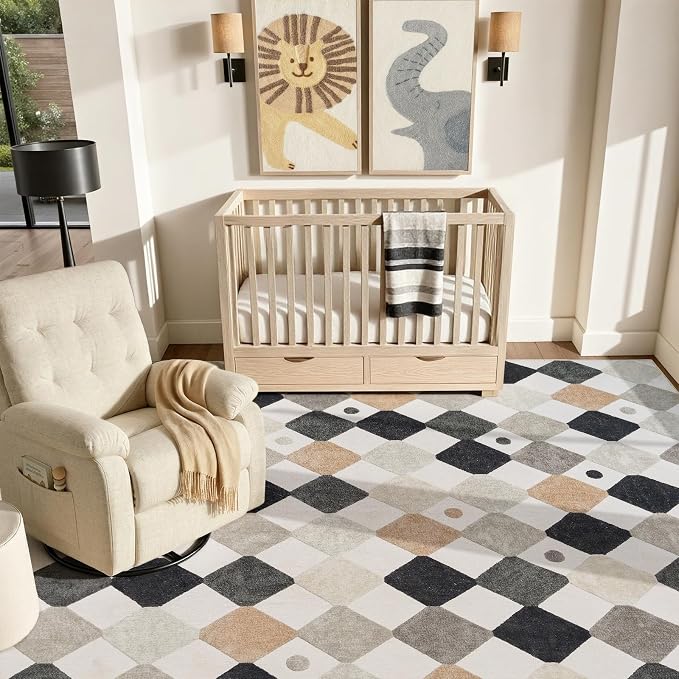 jinchan Macy 8x10 Kids Area Rug - Image 4