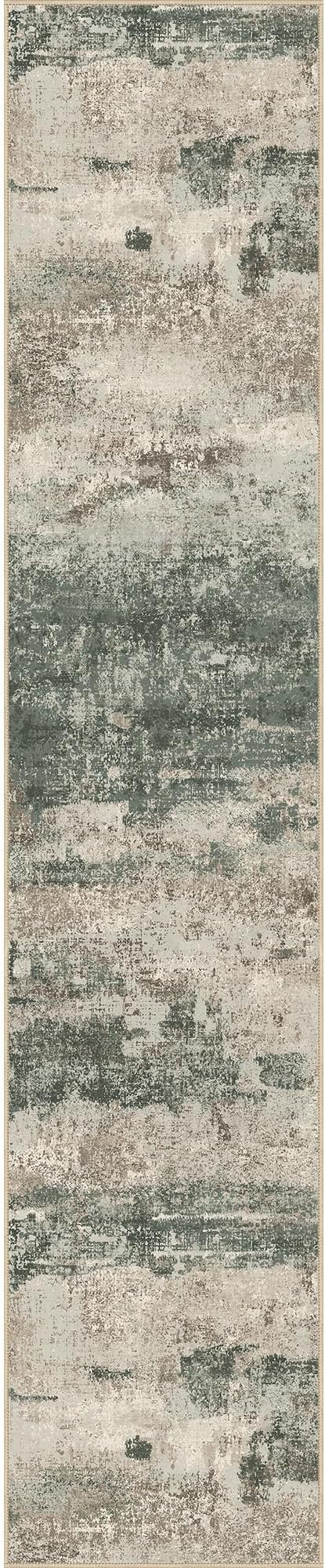 BEIMO Runner Rug for Hallway Kitchen, Soft Modern Abstract Throw Rugs, Low Pile - Image 6
