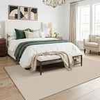 KOZYFLY Washable 5x7 Living Room Rug, Non Slip Woven Area Rugs, Braided Floor - Image 8