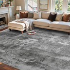 5x7 Ft Area Rugs for Living Room, Soft Non-Slip Washable Rugs Modern Abstract - Image 3