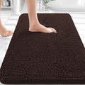 OLANLY Bathroom Rugs 36x24, Extra Soft Absorbent Chenille Bath Rugs, Rubber by OLANLY