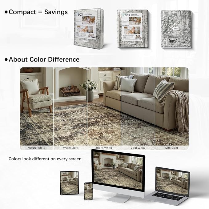 DCX Washable 6x9, Kid & Pet Friendly - Image 9