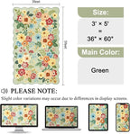 DUKINO 3x5 Area Rug, Floral Non-Slip Indoor Washable Rug - Image 2