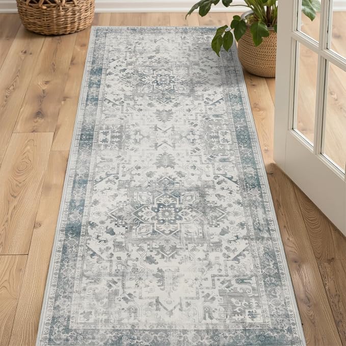 Rugxara 2x5 Hallway Runner Rug, Non Slip Boho Runner Rugs - Image 4