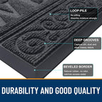 OLANLY Welcome Door Mat Indoor Outdoor Entrance, Heavy Duty Sturdy Front Door - Image 9