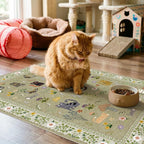 Small 2x3 Area Rugs for Entryway: Washable Kitchen Runner Rug Non Slip Soft Low by Puino