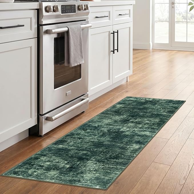 IOHOUZE Abstract Runner Rug 2x6 Ft Washable Runners - Image 3