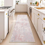 RELEANY Washable Area Rugs 2'x6' Non-Slip Modern Abstract Soft - Image 5