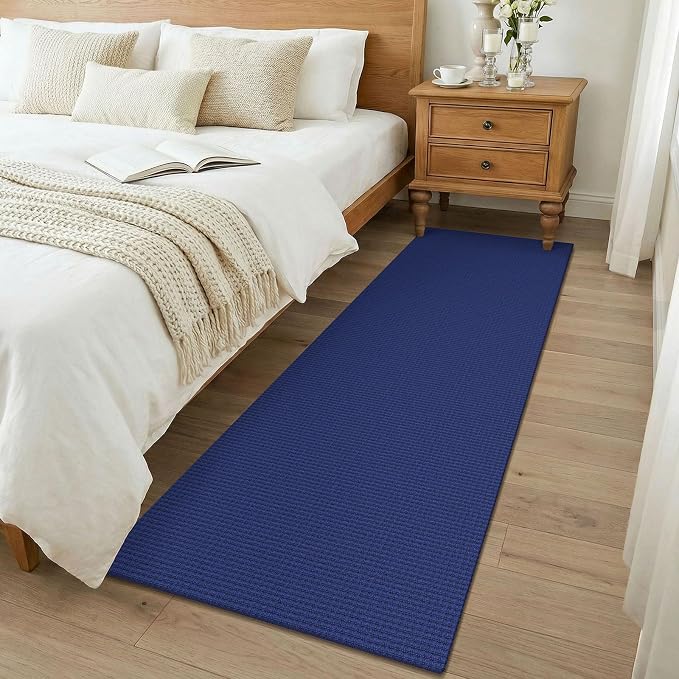 KOZYFLY Woven 2x7 Washable Kitchen Runner Rug, Non Slip Runners - Image 8