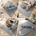 AIRHOP 18 PCS Gym Floor Mat, EVA Foam Puzzle Gym Mat, High-Density Interlocking - Image 7