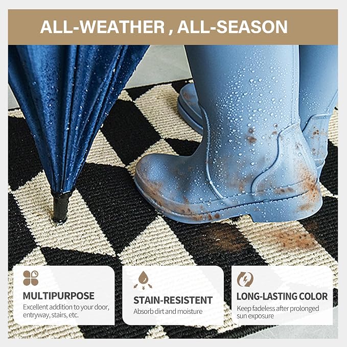 GRANNY SAYS Indoor Doormat, Non-Slip Front Door Mats, Outdoor Welcome Mat - Image 3