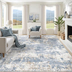 XLUEZ 10x12 Area Rug for Living Room, Washable Modern Abstract Large Area Rug by XLUEZ
