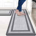 Mattitude Kitchen Mats Set of 2, Cushioned Anti-Fatigue Non-Skid Rug Sets by Mattitude