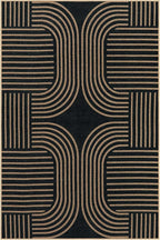 Lahome Enfys Modern Geometric Easy Jute Rug, 6x9 Area Rugs - Image 7