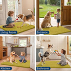 Smiry Dog Door Mat for Muddy Paws 30x20, Absorbent Dirt Trapper, Non-Slip - Image 7