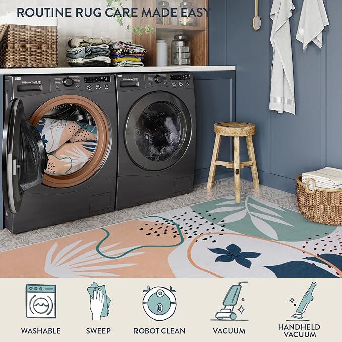 Lahome Washable Area Rug 5x7 - Image 5