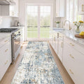 Runner Rug Non Slip Rugs: 3x8 Hallway Kitchen Washable Abstract Soft Modern by LOONGRUG
