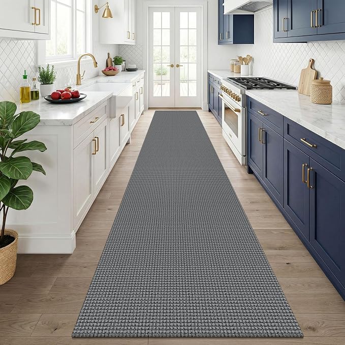 KOZYFLY 3x14 Runners Rugs for Hallway, Long Washable Runner Rug, Non Slip - Image 2