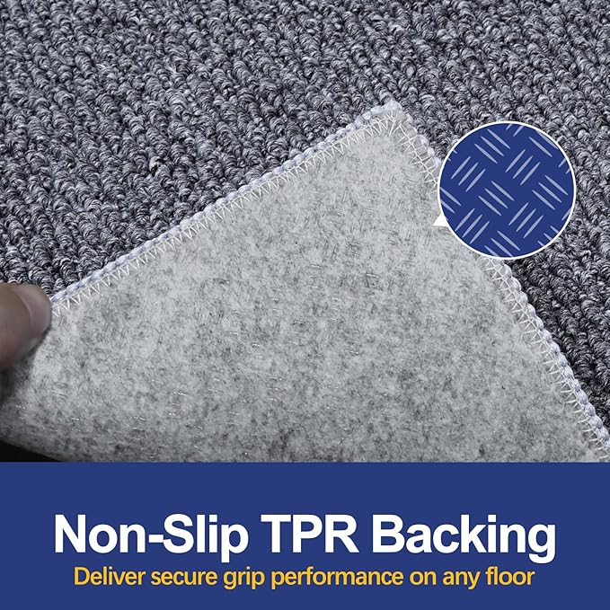 Dirt Trapping Door Mat 32x48, 3D Scarping Surface Doormat - Image 4