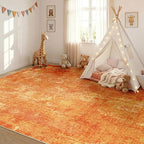 RELEANY Washable Area Rugs 5'x7' Non-Slip Modern Abstract Soft - Image 4