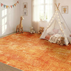 RELEANY Washable Area Rugs 9'x12' Non-Slip Modern Abstract Soft - Image 4