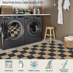 Lahome Checkered Easy Jute Rugs - Image 5