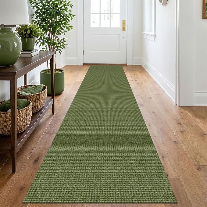 IOHOUZE Washable Runner Rug 2x10 Non Slip Rubber Backed Long Hallway Runner by iOhouze