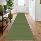 IOHOUZE Washable Runner Rug 2x10 Non Slip Rubber Backed Long Hallway Runner by iOhouze