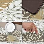 Arenarug Kitchen Mats for Floor 2PCS Cushioned Anti Fatigue Waterproof Non Slip - Image 6