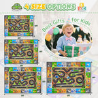 Race Track Rugs for Kids, Car Track Play Mat - Image 5