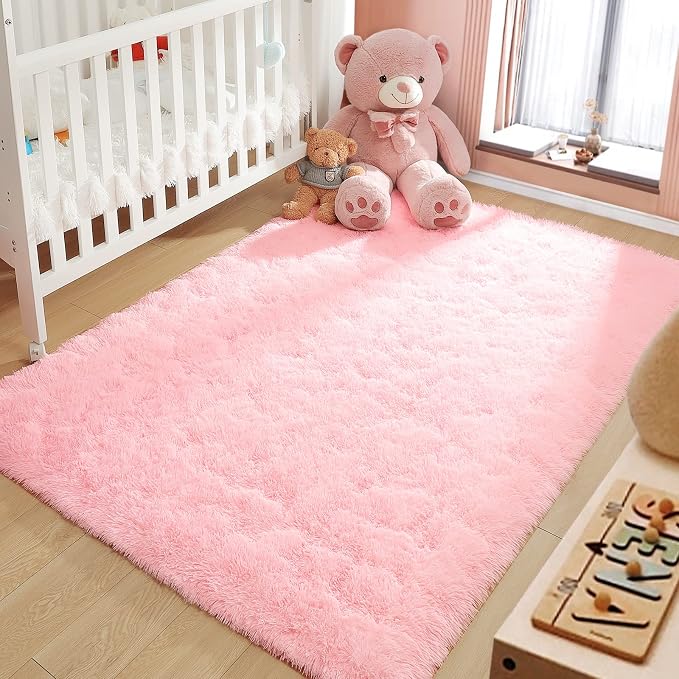 LOCHAS Ultra Soft Indoor Modern Area Rugs Fluffy Living Room Carpets - Image 3