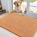 OLANLY Dog Door Mat for Muddy Paws 36x24, Ultra Absorbent Chenille Mud Doormat by OLANLY