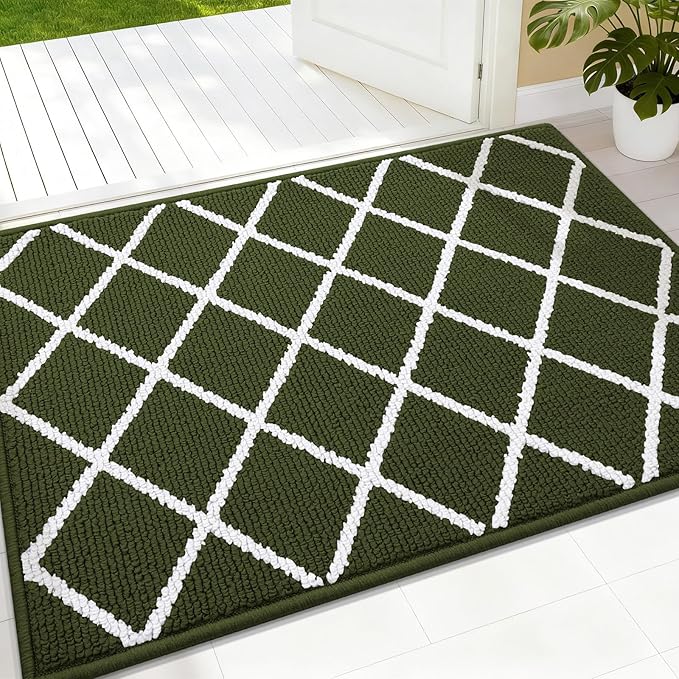 Finchitty Indoor Door Mat, Dirt Resistant and Absorbent, Low-Profile, Washable by Finchitty