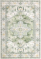 Yamaziot Washable Area Rug, 2x3 Small Entryway Rug Non-Slip Boho Vintage Rug - Image 2