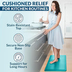 ComfiLife Anti Fatigue Floor Mat – 3/4 Inch Thick Perfect Kitchen Mat, Standing - Image 6