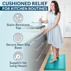 ComfiLife Anti Fatigue Floor Mat – 3/4 Inch Thick Perfect Kitchen Mat, Standing - Image 6